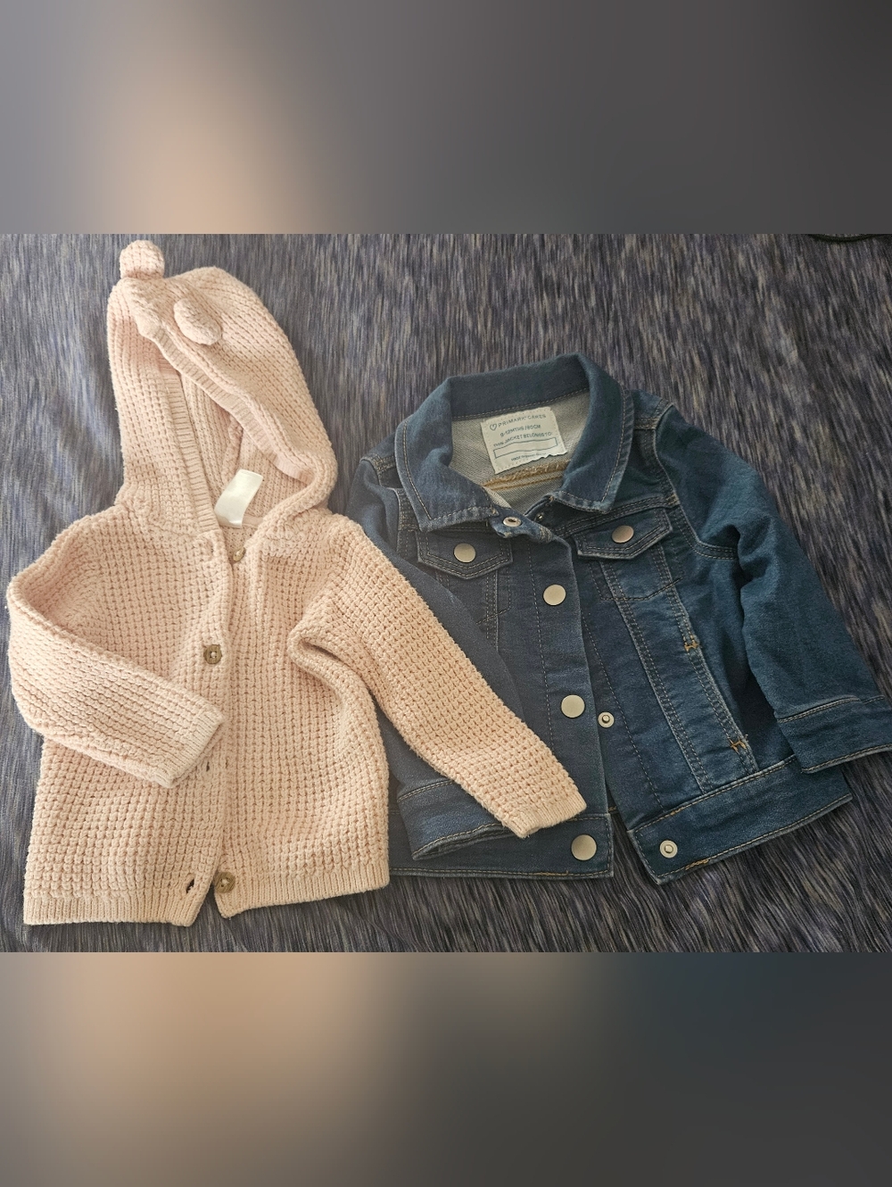Bundle baby girl jackets 6 - 12 months